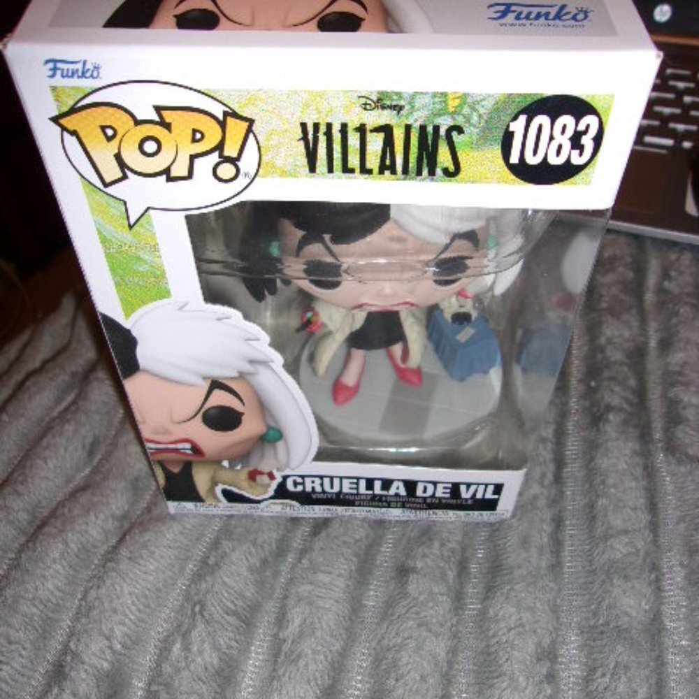 Funko Pop Disney Villains Cruella De Vil # 1083